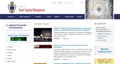 Desktop Screenshot of comune.santagatabolognese.bo.it